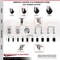Service Caster 3.5 Inch 316SS Soft Rubber Swivel 1-1/4 Inch Stem Caster Set Lock Brake SCC SCC-SS316TTLEX20S3514-SRS-114-4 - alternate 4